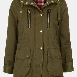 Olive Green Utility Jacket